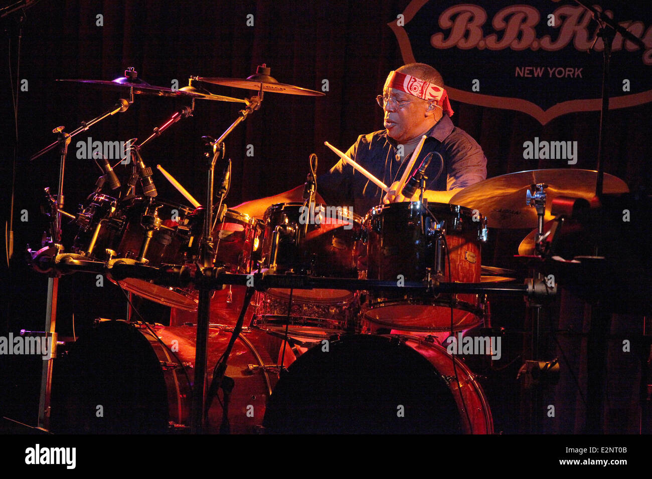 Billy Cobham lo spettro di banda performanti a B.B. King Bar e Grill offre: Billy Cobham dove: New York City, NY, STATI UNITI D'AMERICA quando: 16 Gen 2013 Foto Stock