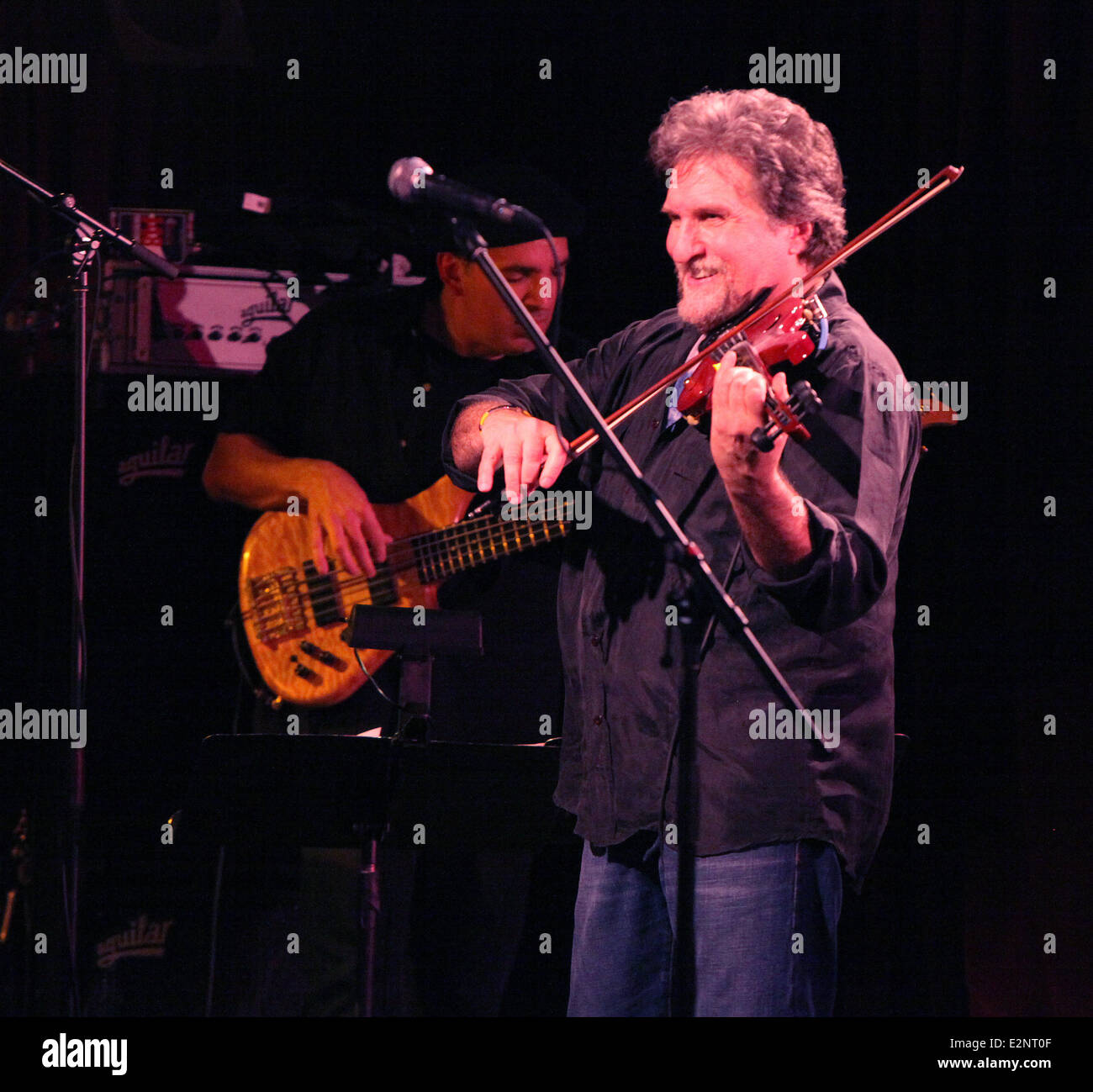 Billy Cobham lo spettro di banda performanti a B.B. King Bar e Grill offre: Jerry Goodman dove: New York City, NY, STATI UNITI D'AMERICA quando: 16 Gen 2013 Foto Stock