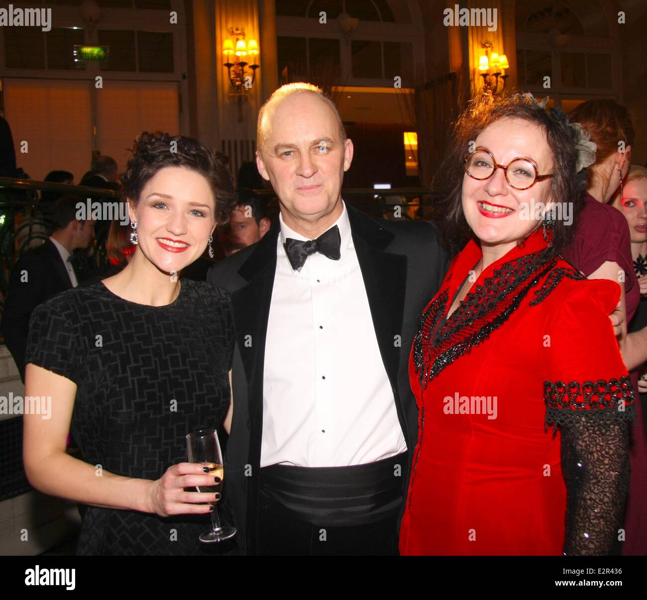 Grandi aspettative Serata di Gala tenutosi presso il Waldorf, Aldwych - interno dotato di: Grazia Rowe,Annie Gosney,Tim McInnerny dove: Londra, Regno Unito quando: 07 Feb 2013 Foto Stock