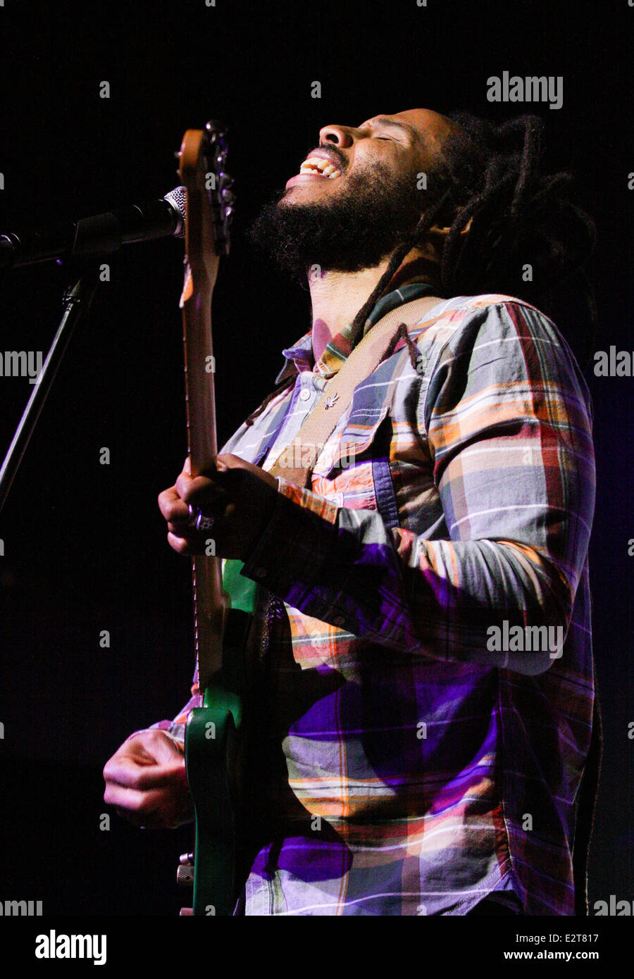 Ziggy Marley performing live in concerto alla rivoluzione Live con: Ziggy Marley dove: Fort Lauderdale, Florida, Stati Uniti quando: 19 Feb 2013 Foto Stock