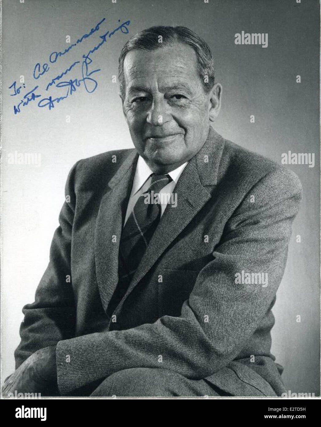 Questa collezione presenta Donald W. Douglas Sr., il fondatore della Douglas Aircraft Company. Il suo lavoro nell'aviazione contribuì notevolmente allo sviluppo di aerei sia commerciali che militari. Foto Stock