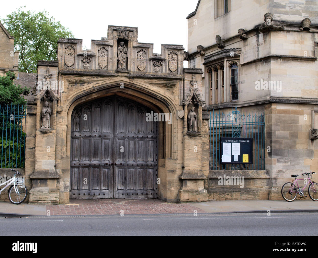 Il Magdalen College di Oxford, Regno Unito Foto Stock