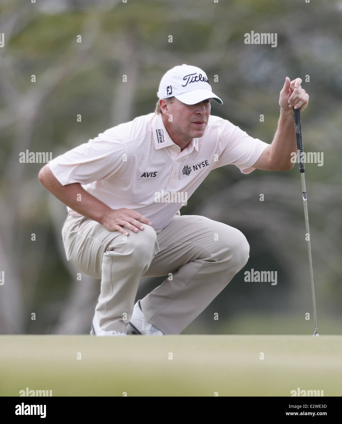 Ultimo round del World Golf Championships - Cadillac Championship a TPC Blue Monster con: Steve Stricker dove: Doral, Florida, Stati Uniti quando: 10 Mar 2013 Foto Stock