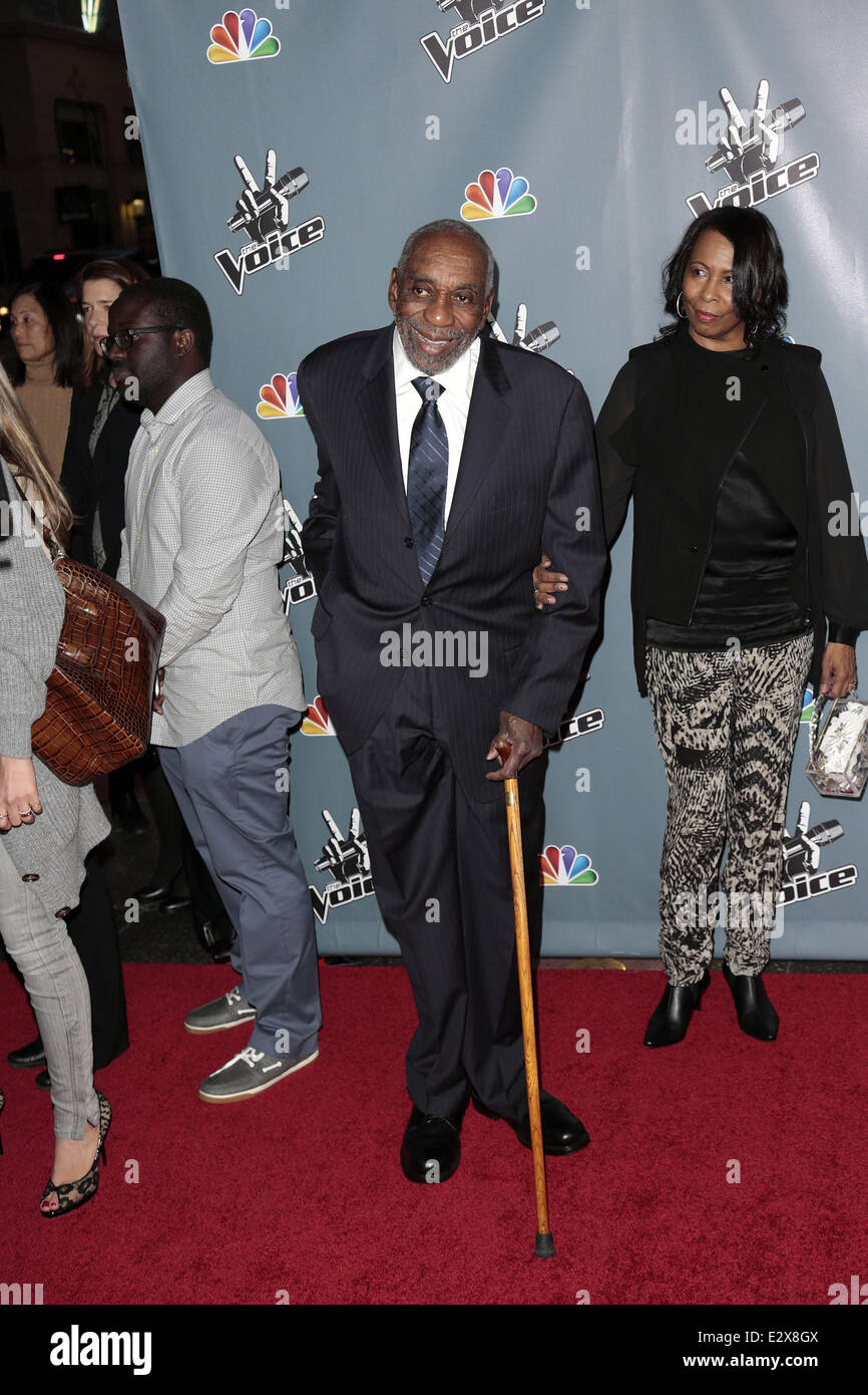 Lo screening di NBC's 'Voce' Stagione 4 a TCL Chinese Theatre - Arrivi con: Bill Cobbs dove: Los Angeles, California, Foto Stock