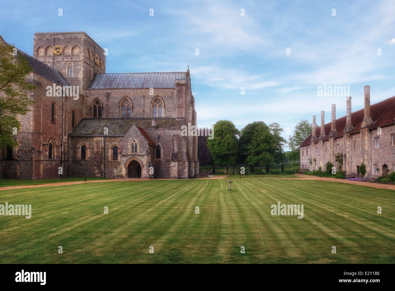 Ospedale di Santa Croce, Winchester, Hampshire, Inghilterra, Regno Unito Foto Stock