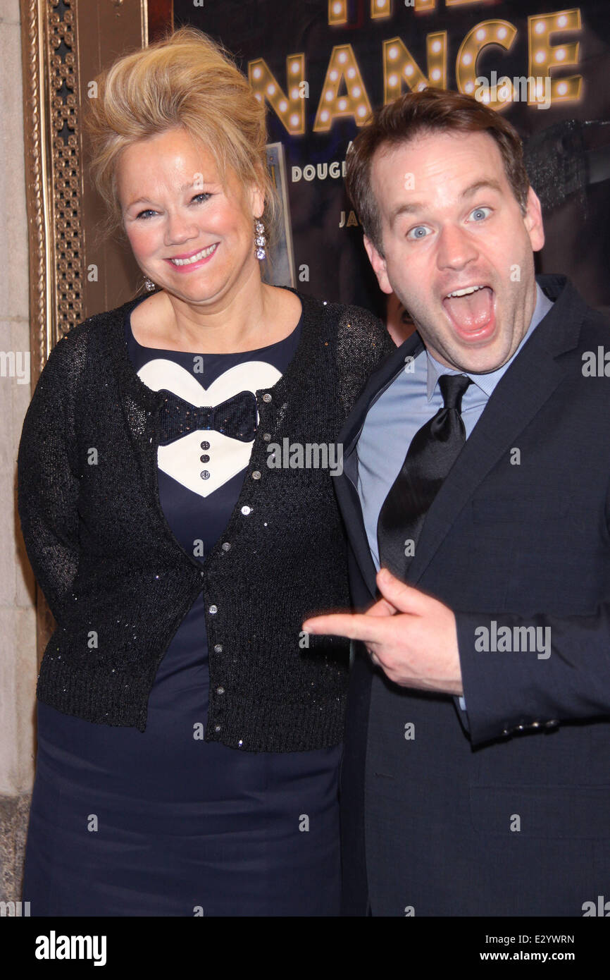 Serata di Apertura del 'Nance" al Lyceum Theater-Arrivals dotate: Caroline Rhea,Mike Birbiglia dove: la città di New York New York , Stati Uniti quando: 15 Apr 2013 Foto Stock