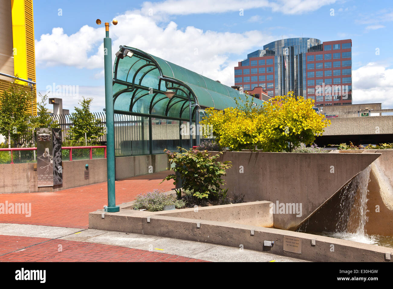 Il teatro su square park Tacoma Washington. Foto Stock