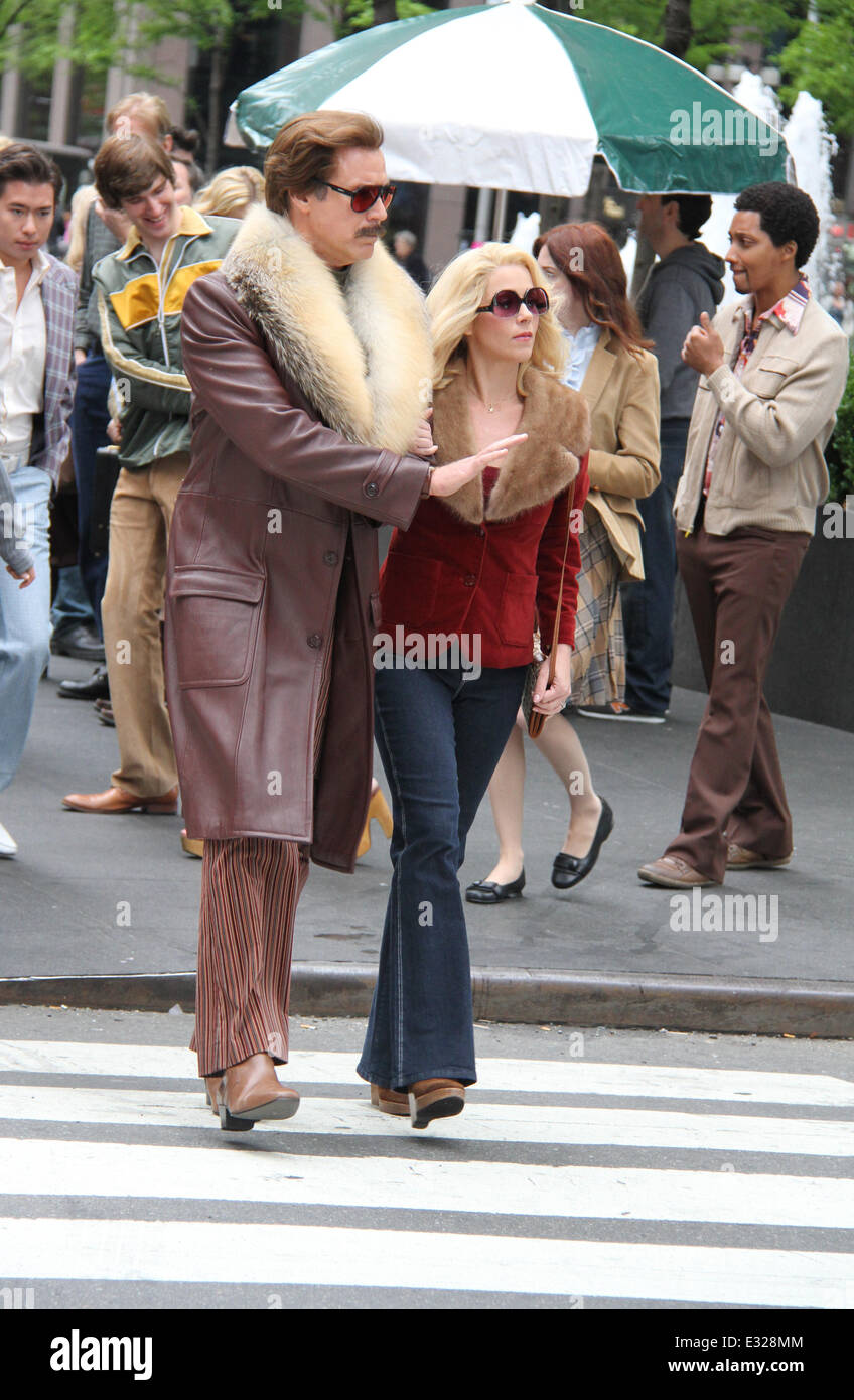 'L'anchorman: continua la leggenda film ambientato a New York City con: Will Ferrell,Christina Applegate ha Dove: New York City, N Foto Stock