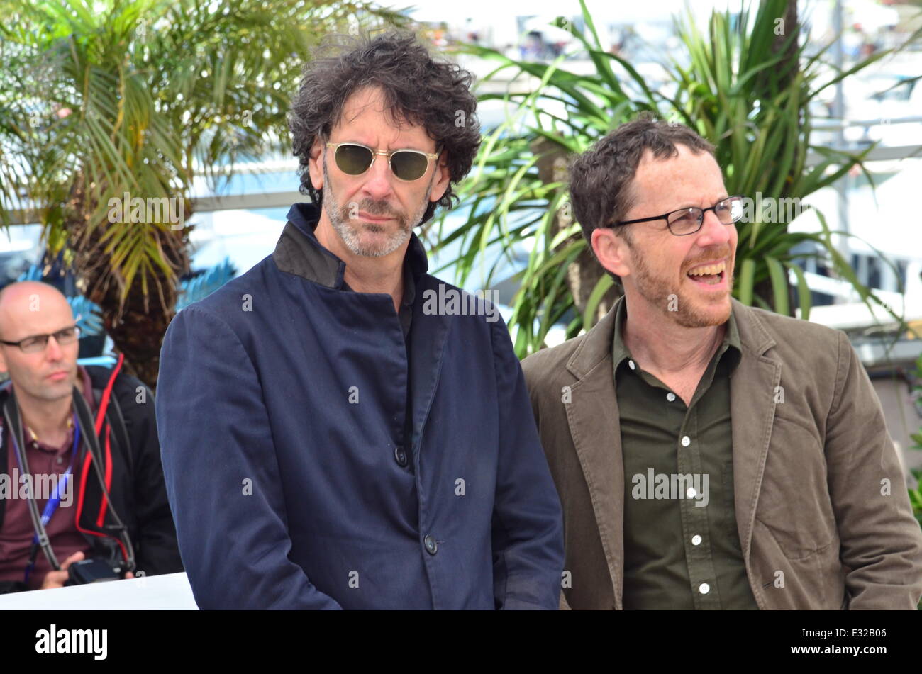 66Cannes Film Festival - 'Inside Llewyn Davis' - Photocall con: fratelli Coen,Joel Coen,Ethan Coen dove: Cannes, Francia Quando: 19 Maggio 2013 Foto Stock