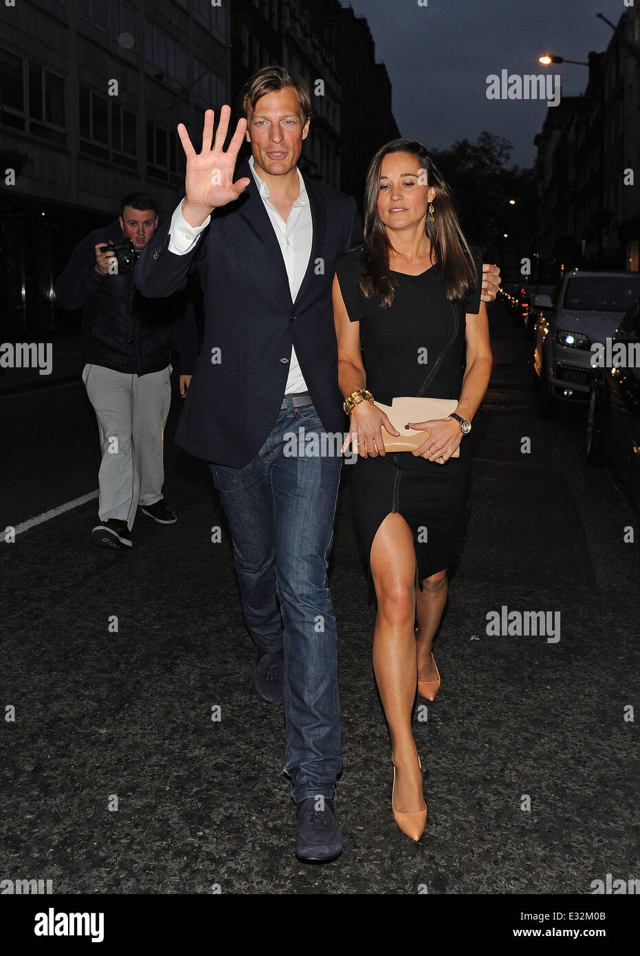 Signor Fogg è launch party - Arrivi con: Pippa Middleton,Nico Jackson dove: Londra, Regno Unito quando: 21 maggio 2013 Credi Foto Stock