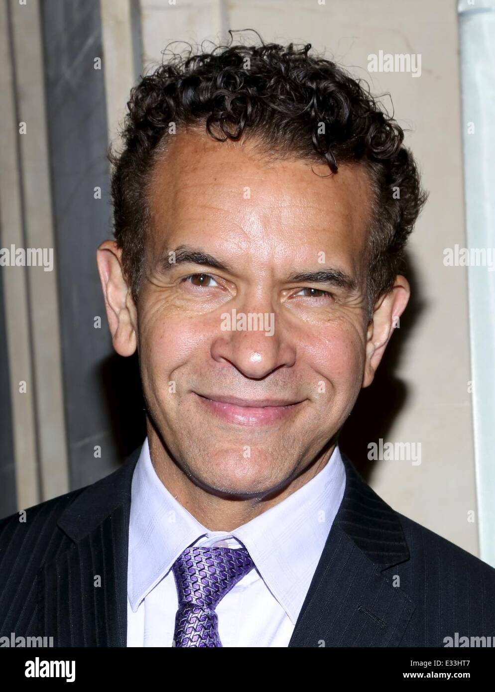 2013 Gordon Parks Foundation Awards presso il Plaza Hotel - Arrivi con: Brian Stokes Mitchell dove: New York, NY, Stati Uniti quando: 05 Jun 2013 Foto Stock