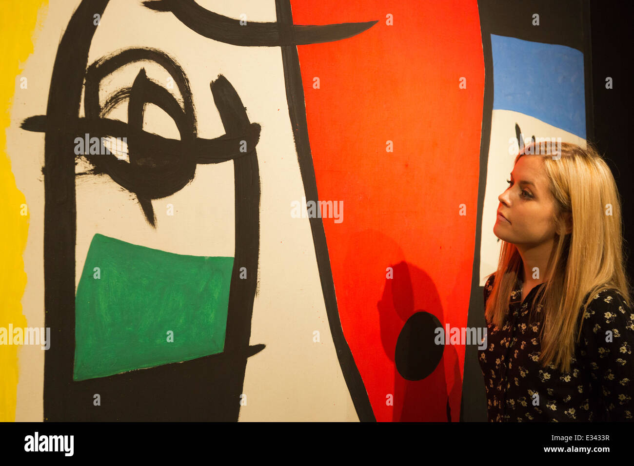 Premere Anteprima di impressionista & Arte Moderna sera la vendita di Christie's, Londra Foto Stock