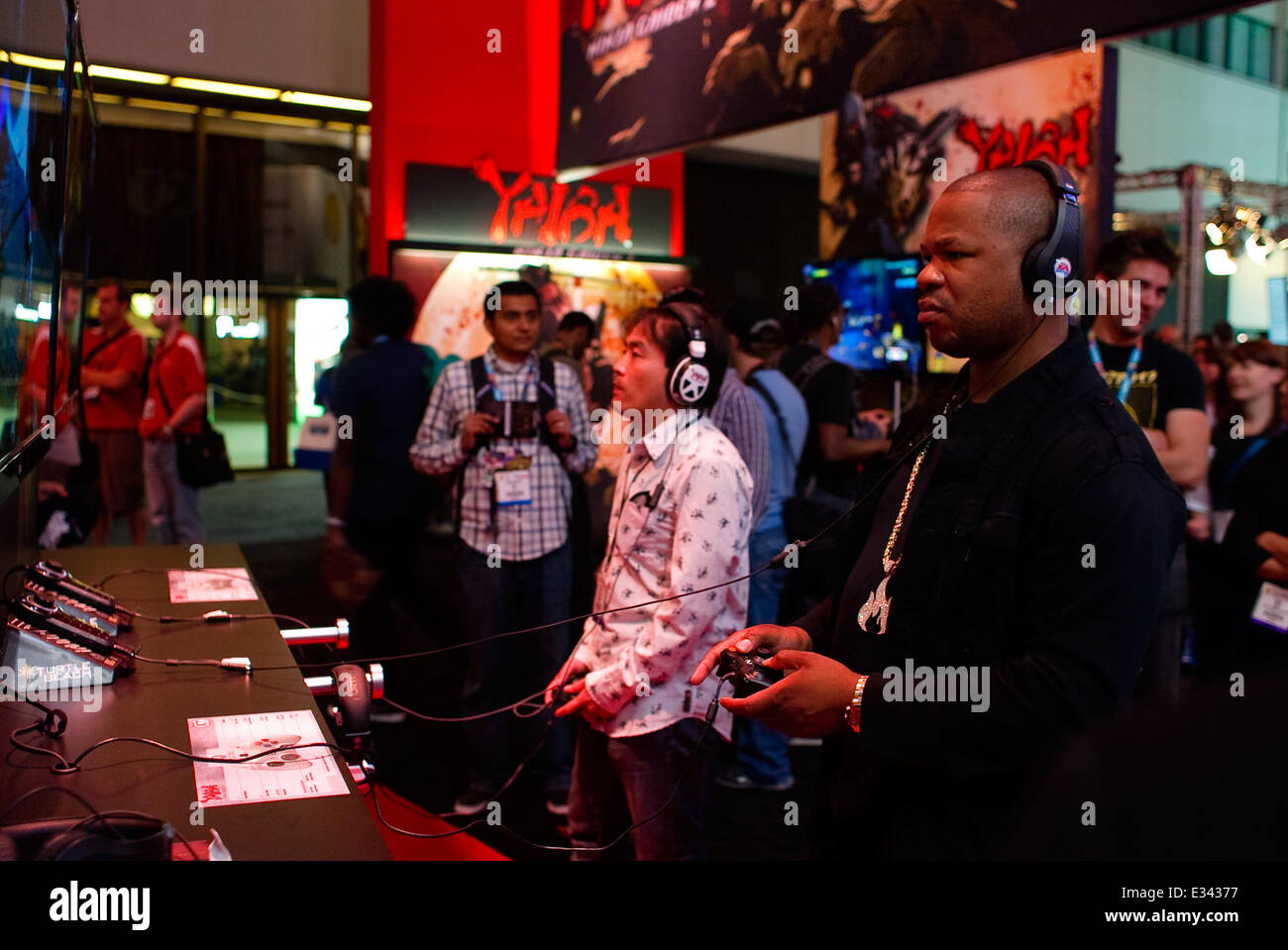 Celebrità a la E3 Electronic Entertainment Expo - Day 1 con: xzibit dove: Los Angeles, California, Stati Uniti quando: 11 Giu 2013 Foto Stock