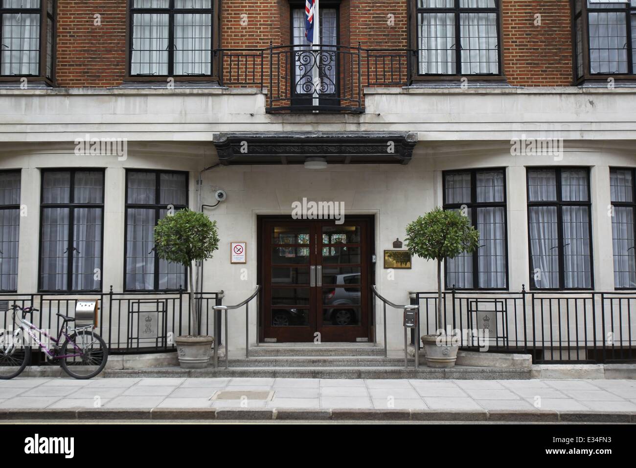 Il re Edoardo VII Hospital di Londra. Spesso favorita dalla famiglia reale. Dotato di: King Edward VII ospedale dove: Londra, Foto Stock