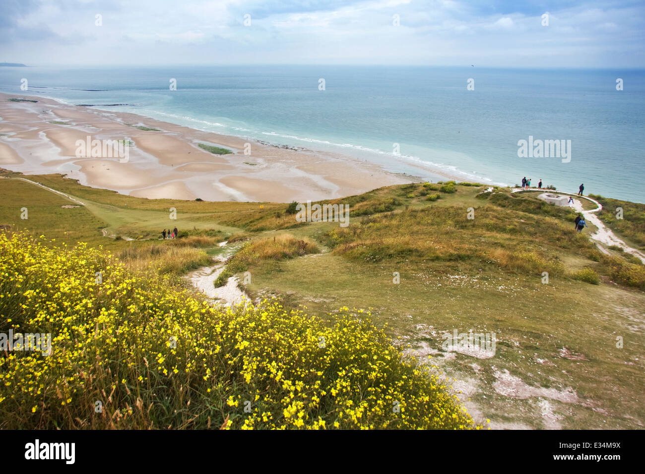 Cap Blanc Nez Francia Foto Stock