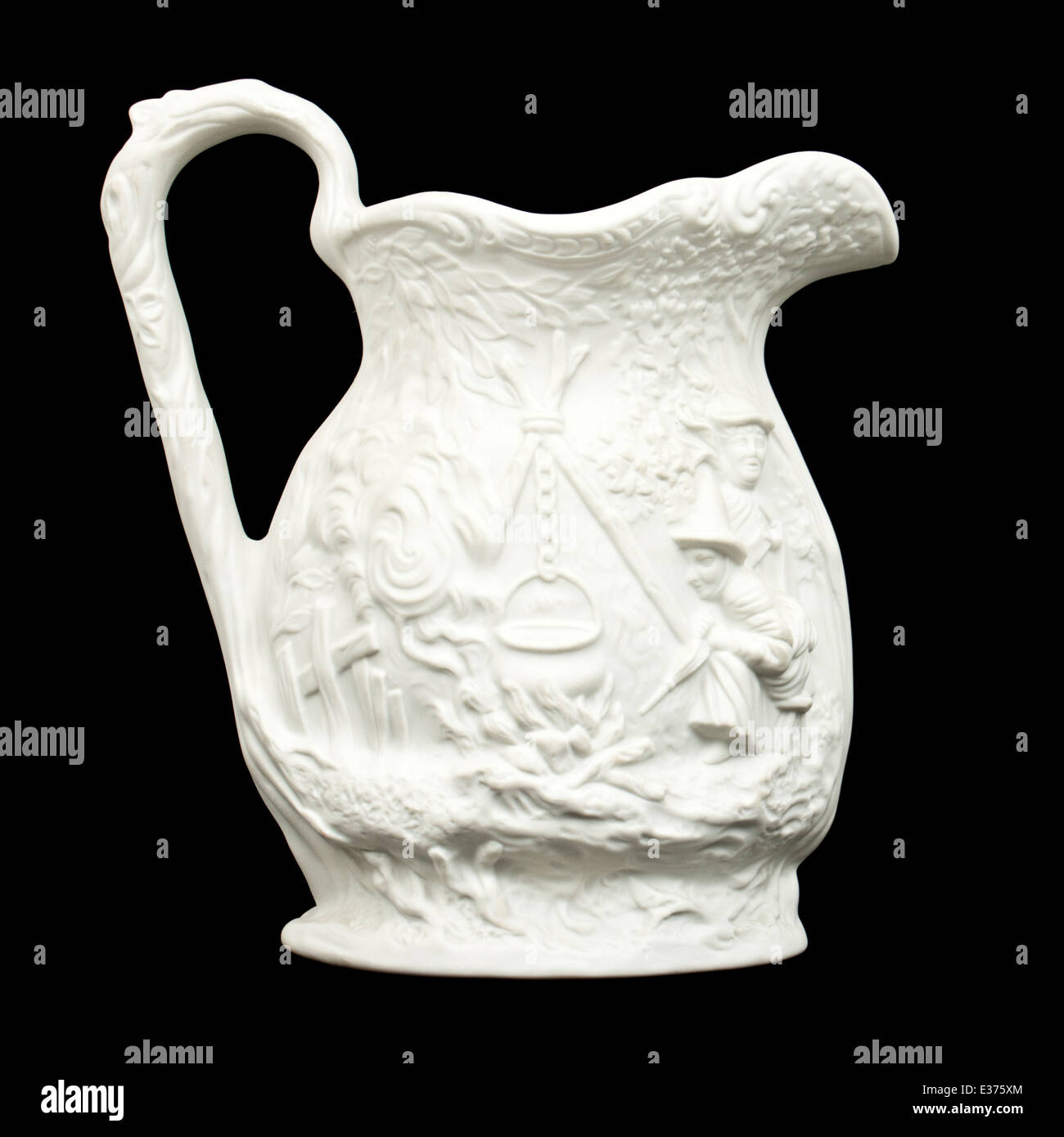 Portmeirion ceramiche "Parian' caraffa dalla loro British Heritage Collection Foto Stock