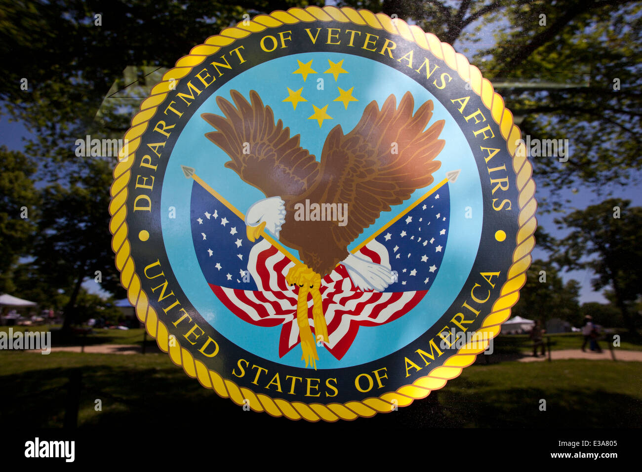 Noi reparto degli affari di veterani della guarnizione - USA Foto Stock