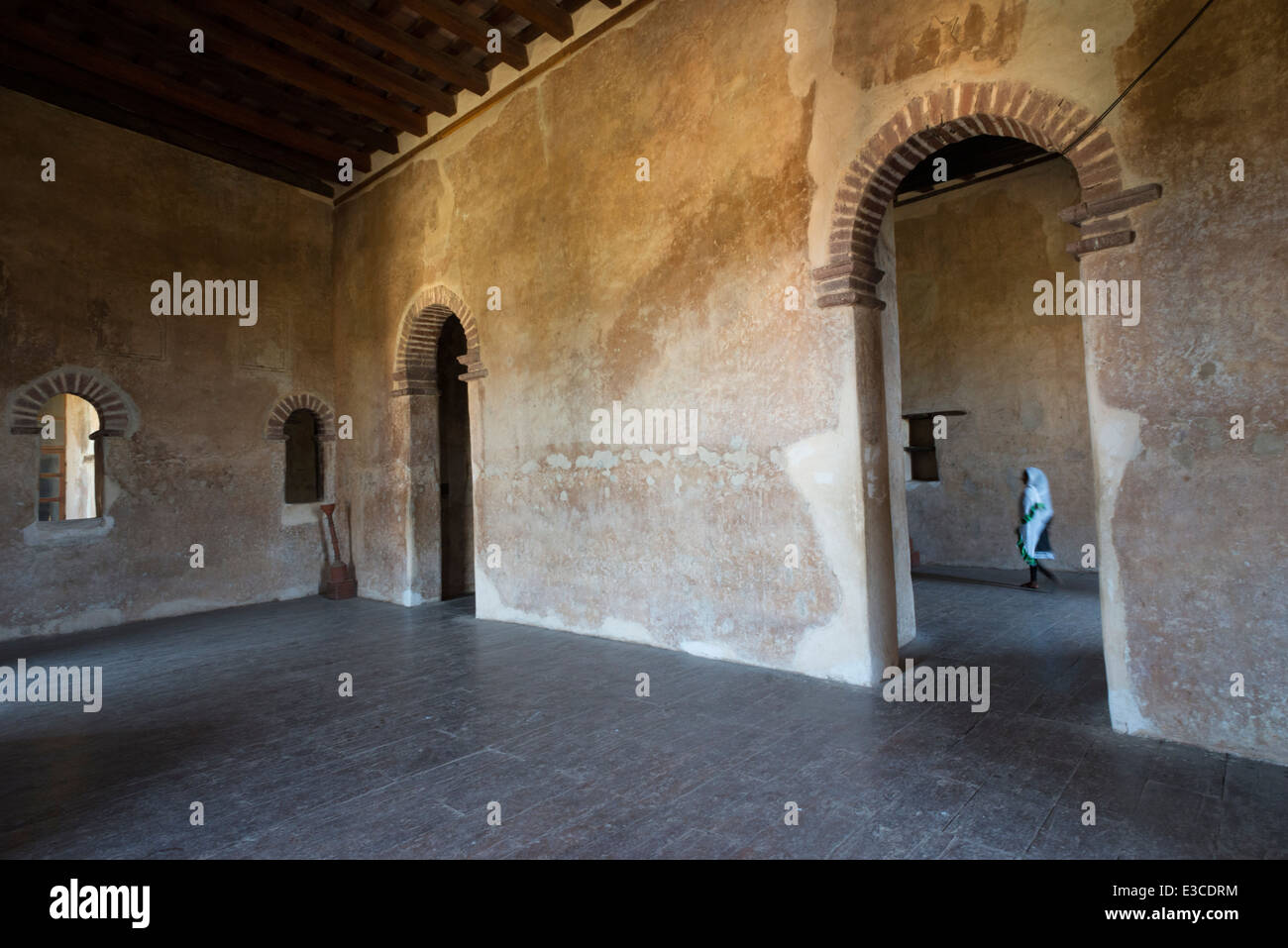 Royal enclosure. Fasiladas Palace. Interni. Gonder. Etiopia settentrionale Foto Stock