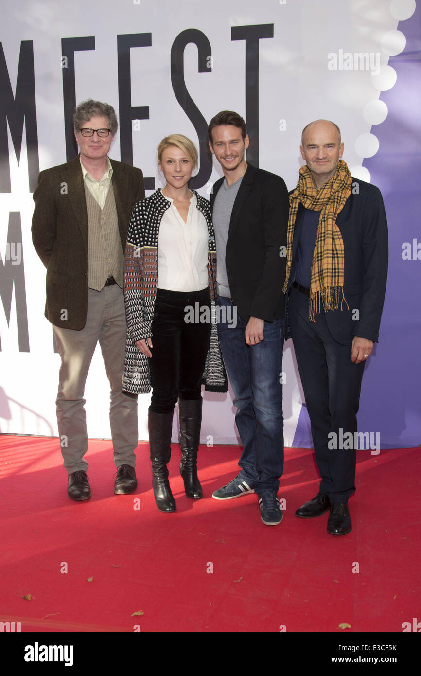 Filmfest Hamburg 2013 - Alfred Brehm - Premiere con: Roger Willemsen,Franziska Weisz,Vladimir Burlakov,Axel Gottschick dove: Amburgo, Germania Quando: 29 Set 2013 Foto Stock