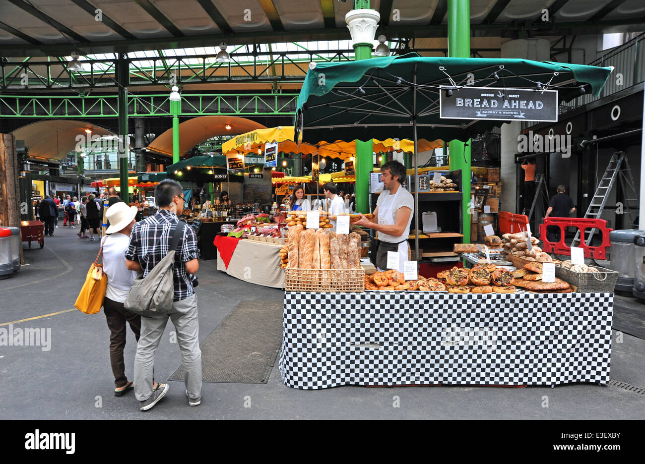 London Borough Market Regno Unito Foto Stock