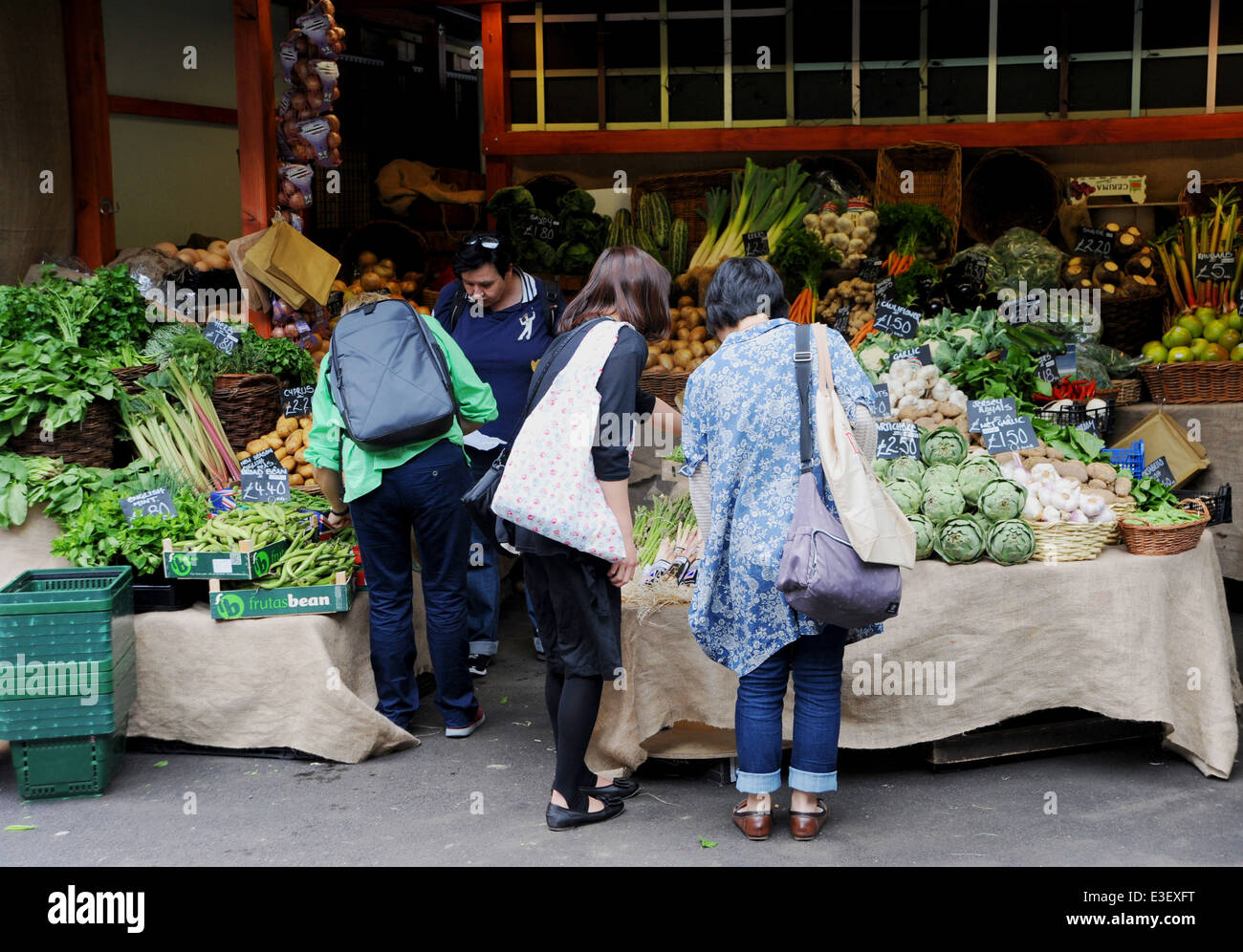 London Borough Market Regno Unito Foto Stock