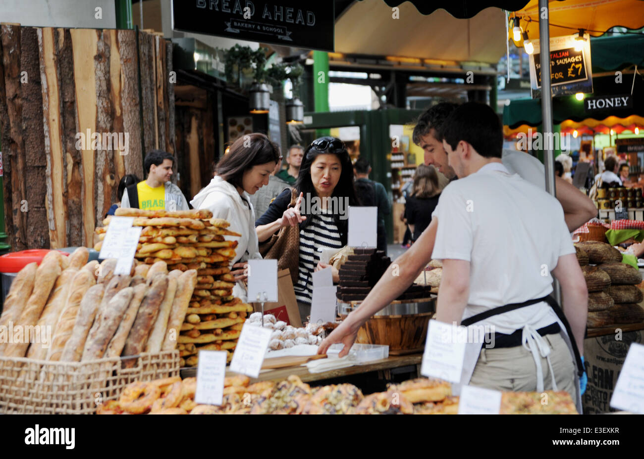 London Borough Market Regno Unito Foto Stock
