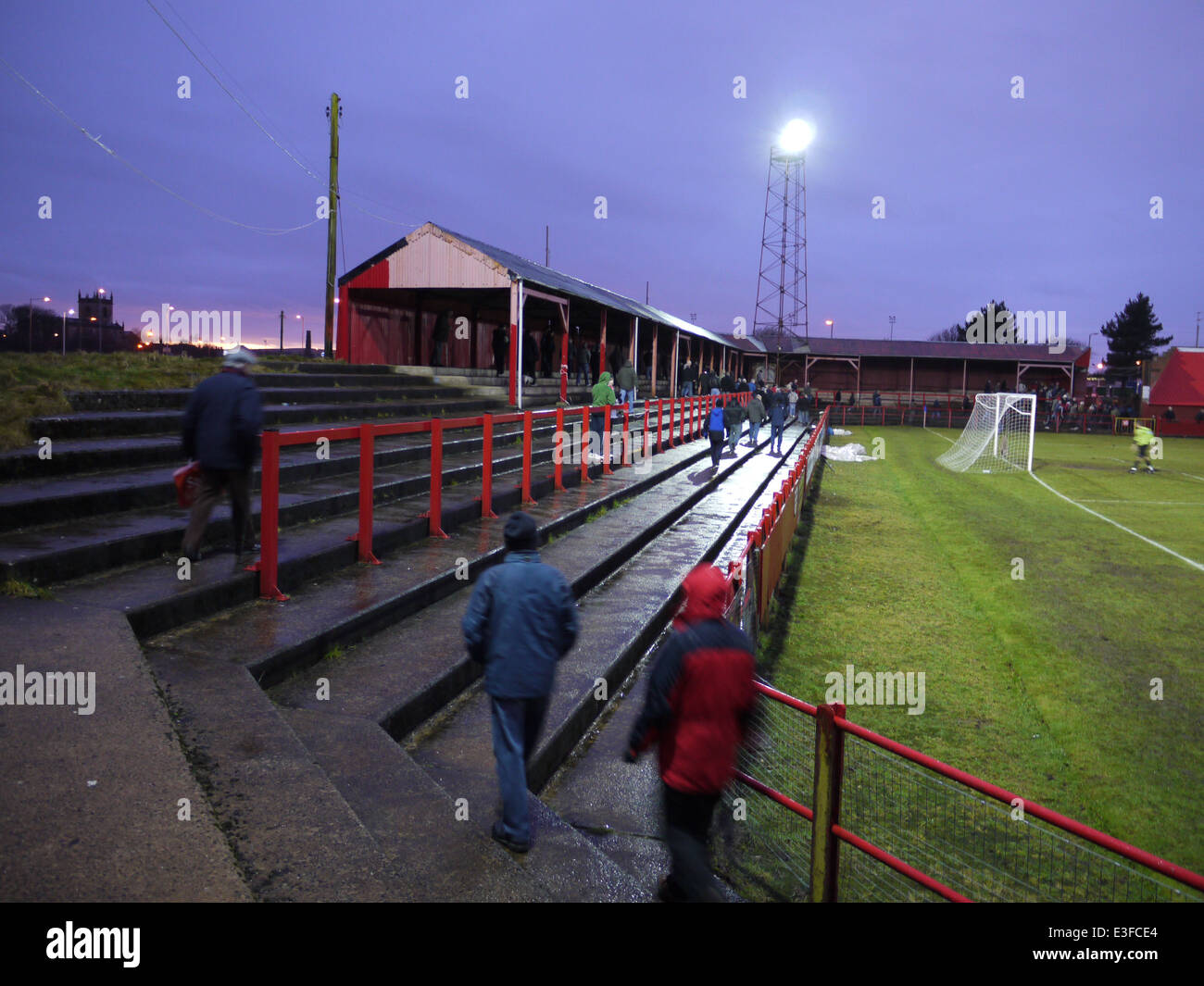 Borough Park. Home di Workington AFC Foto Stock