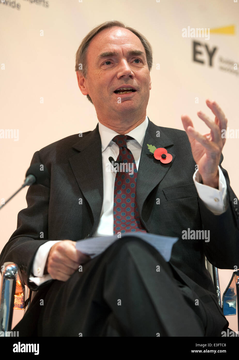 CBI Conferenza Annuale tenutasi presso il London Hilton Metropole. Dotato di: Sam Laidlaw dove: Londra, Regno Unito quando: 04 Nov 2013 Foto Stock