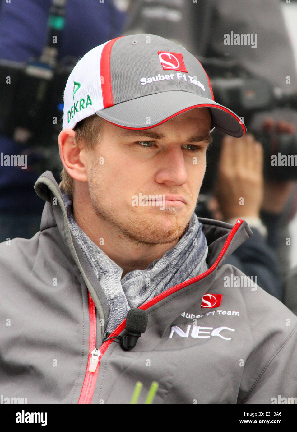 F1 2013 Stati Uniti Grand Prix al circuito delle Americhe - Pre Gara con: Nico Hülkenberg dove: Austin, Texas, Stati Uniti quando: 14 Nov 2013 Foto Stock