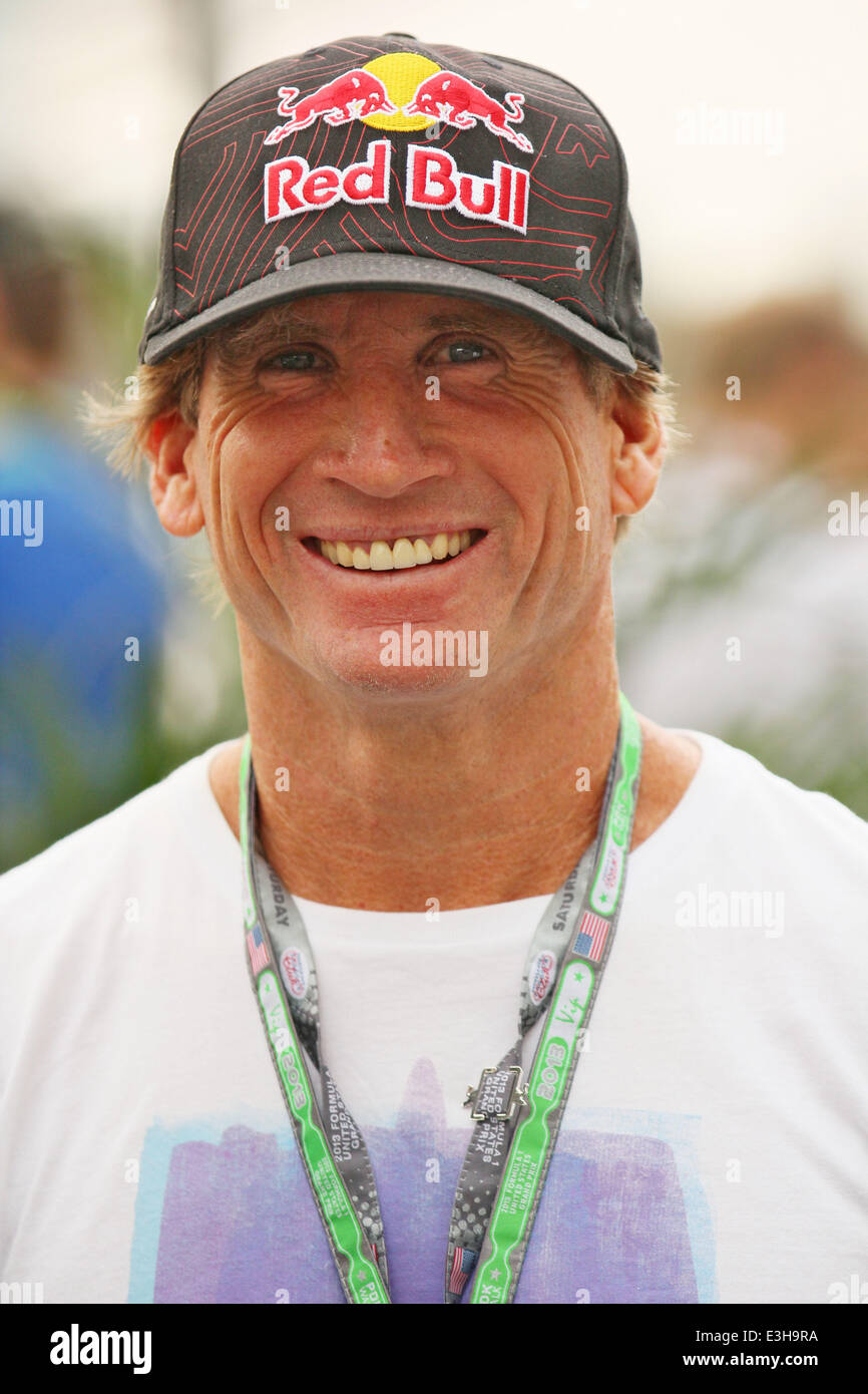 Stati Uniti in FORMULA ONE Grand Prix al circuito delle Americhe - Gara con: Robby Naish dove: Austin, Texas, Stati Uniti quando: 16 Nov 2013 Foto Stock