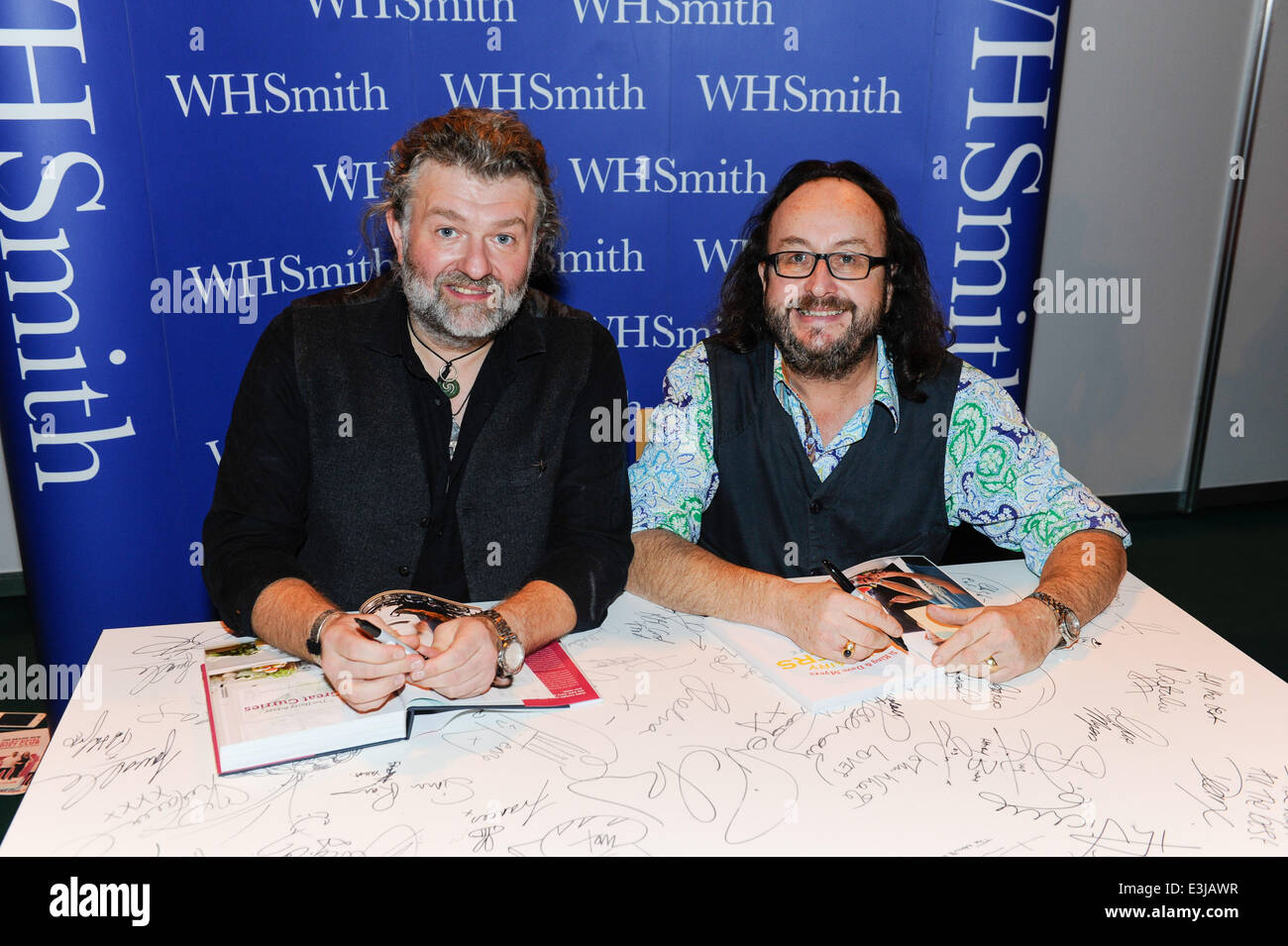 BBC Good Food Show inverno al NEC di Birmingham - Giorno 2 dotata di: Hairy Bikers,David Myers,Simon Re dove: Birmingham, Regno Unito quando: 28 Nov 2013 Foto Stock