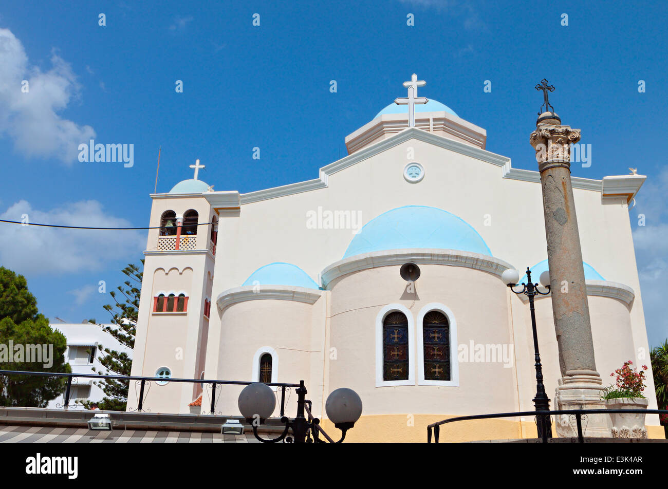 Chiesa di Agia Paraskevi a isola di Kos in Grecia Foto Stock