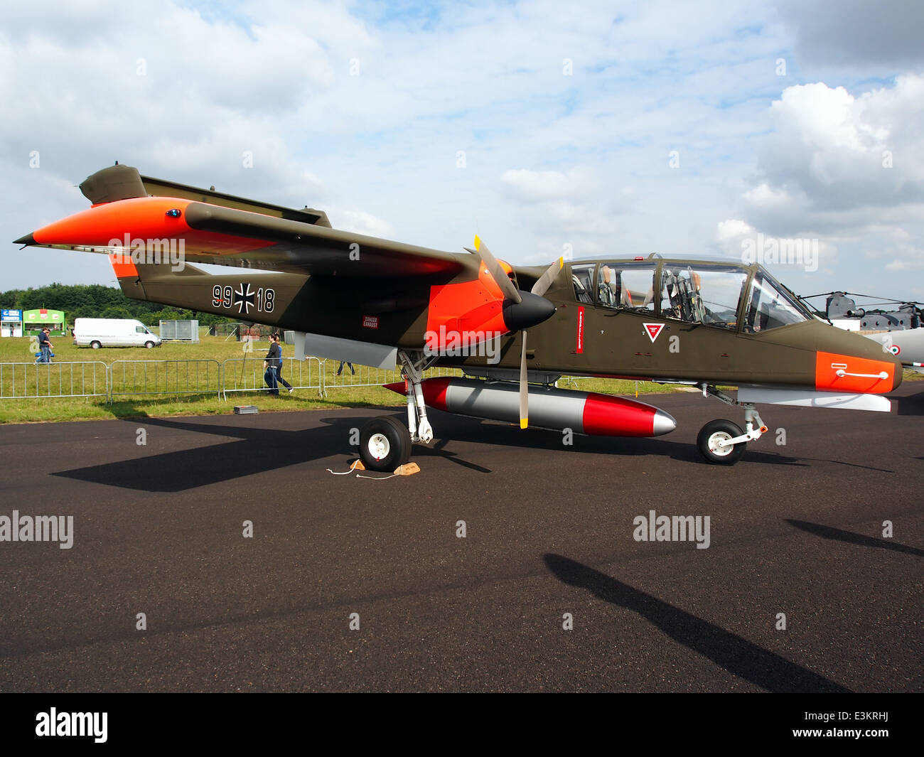 North American Rockwell OV-10B Bronco Luftwaffe 99 18, pic2 Foto Stock