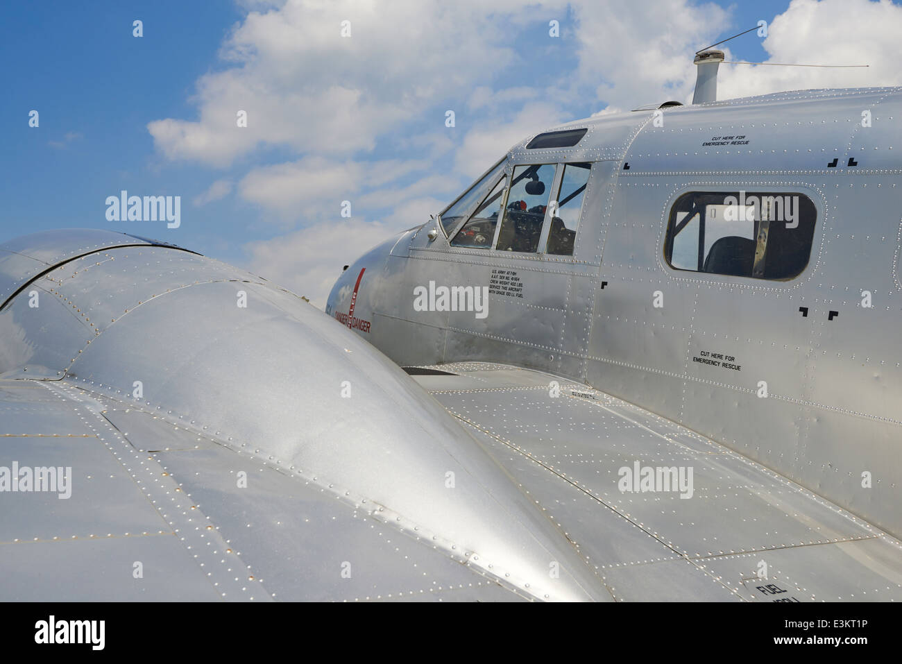 Il faggio Expeditor Bruntingthorpe Airfield LEICESTERSHIRE REGNO UNITO Foto Stock