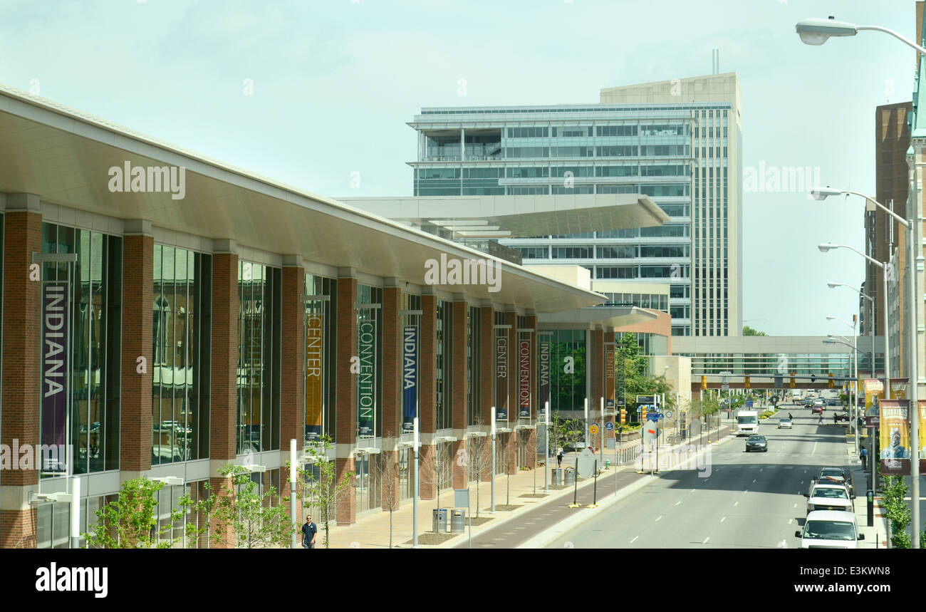 INDIANAPOLIS - 17 giugno: Il Centro Congressi dell'Indiana, mostrato Giugno 17, 2014, ospita ogni anno il Pokemon Trading Card Game noi Nazione Foto Stock