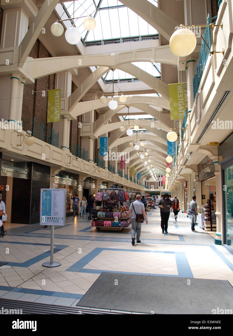 Westgate Shopping Mall Center, Oxford, Regno Unito Foto Stock