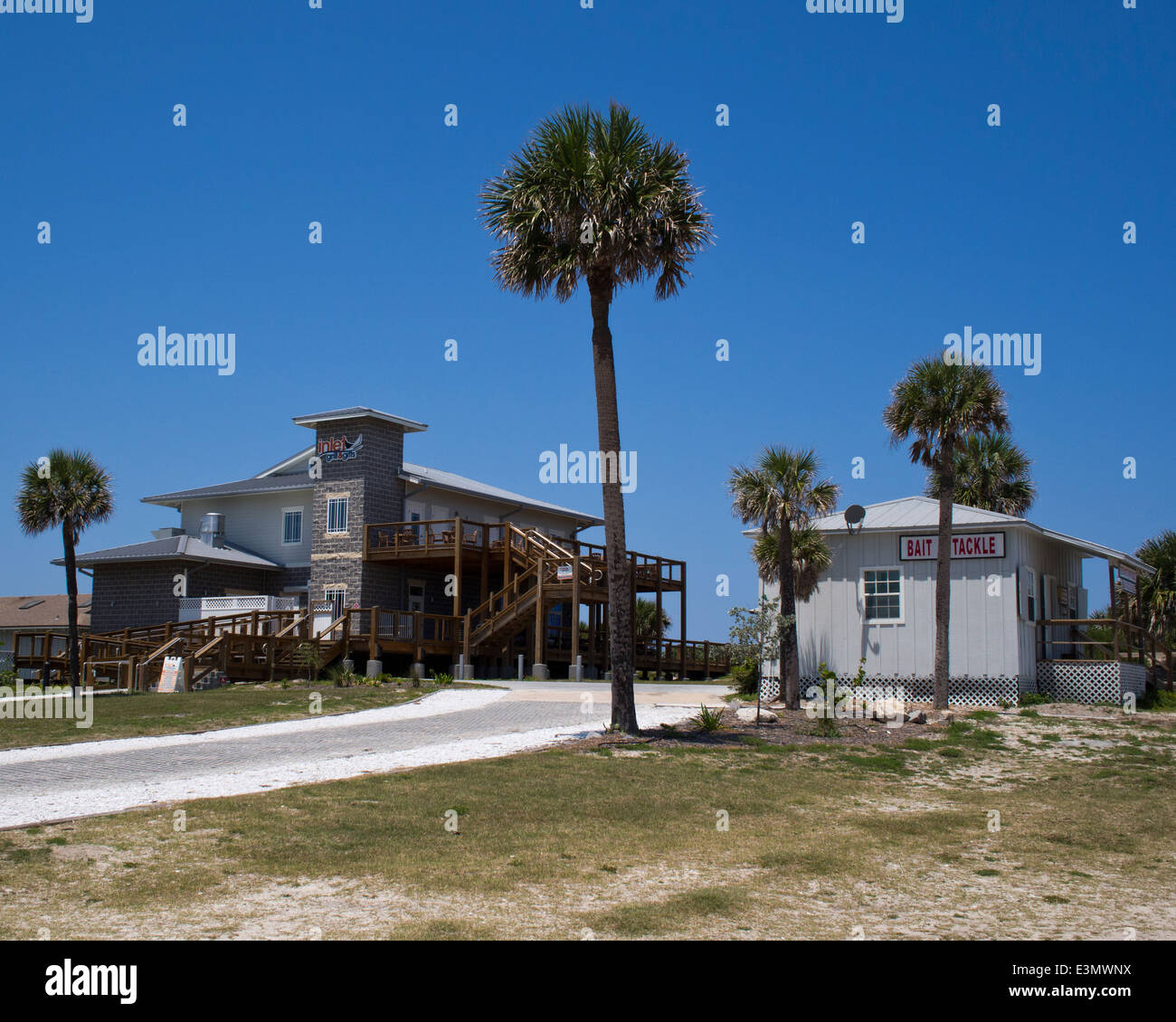 Sebastian Stato ingresso Parco sulla costa orientale della Florida USA Foto Stock