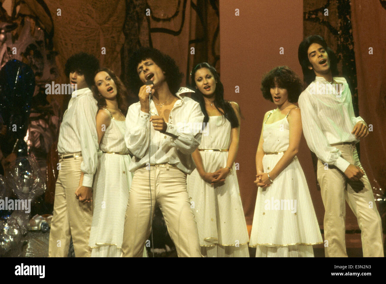 ALPHABETA pop israeliano vincente di gruppo del 1978 Eurovision Song Contest Foto Stock