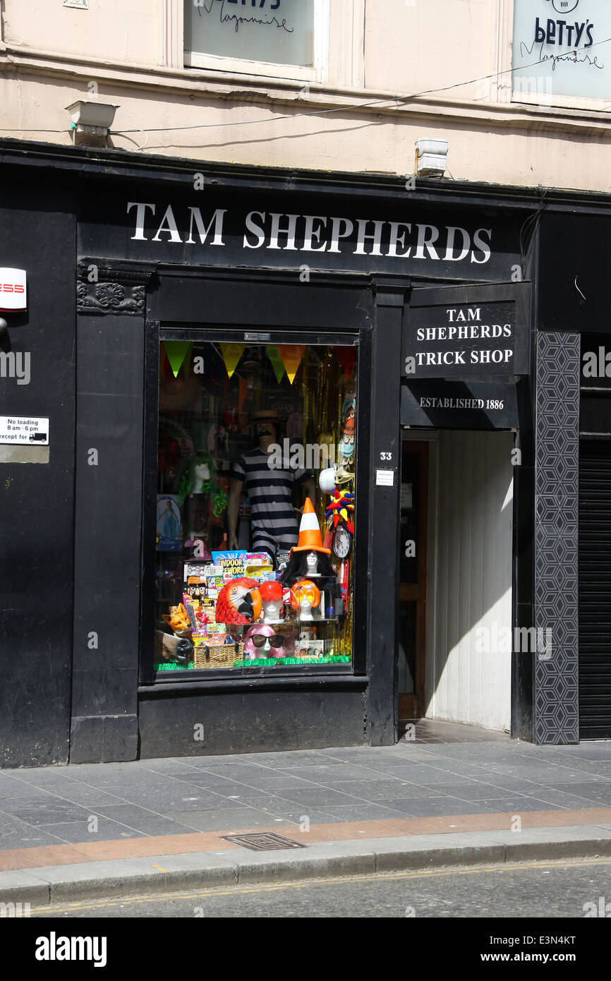 Tam Pastore trucco shop Queen Street Glasgow Foto Stock
