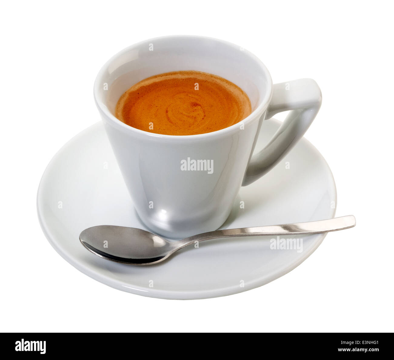 Tazza di espresso(+percorso di clipping) Foto Stock