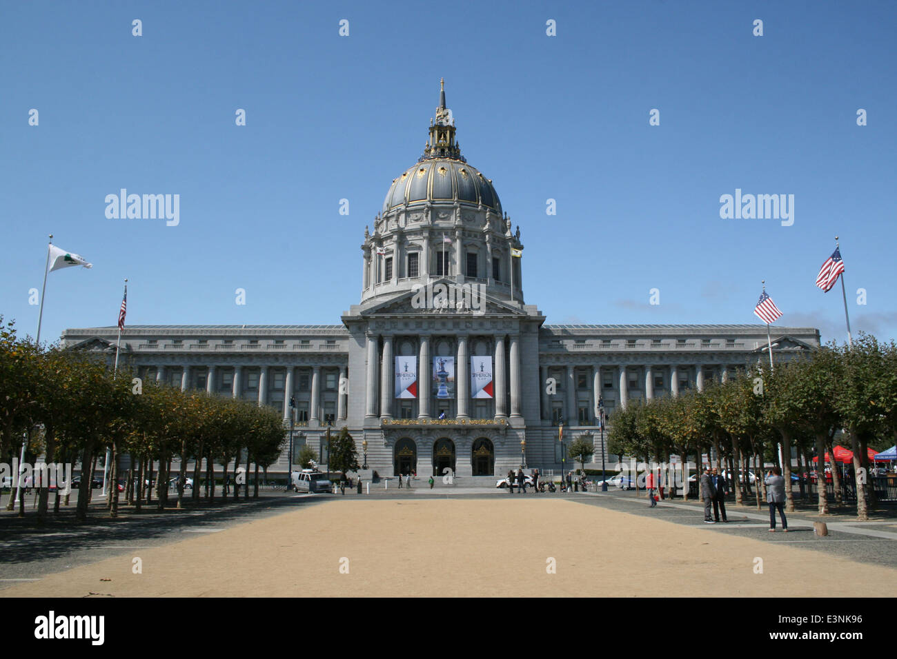 La città di San Francisco Hall Foto Stock