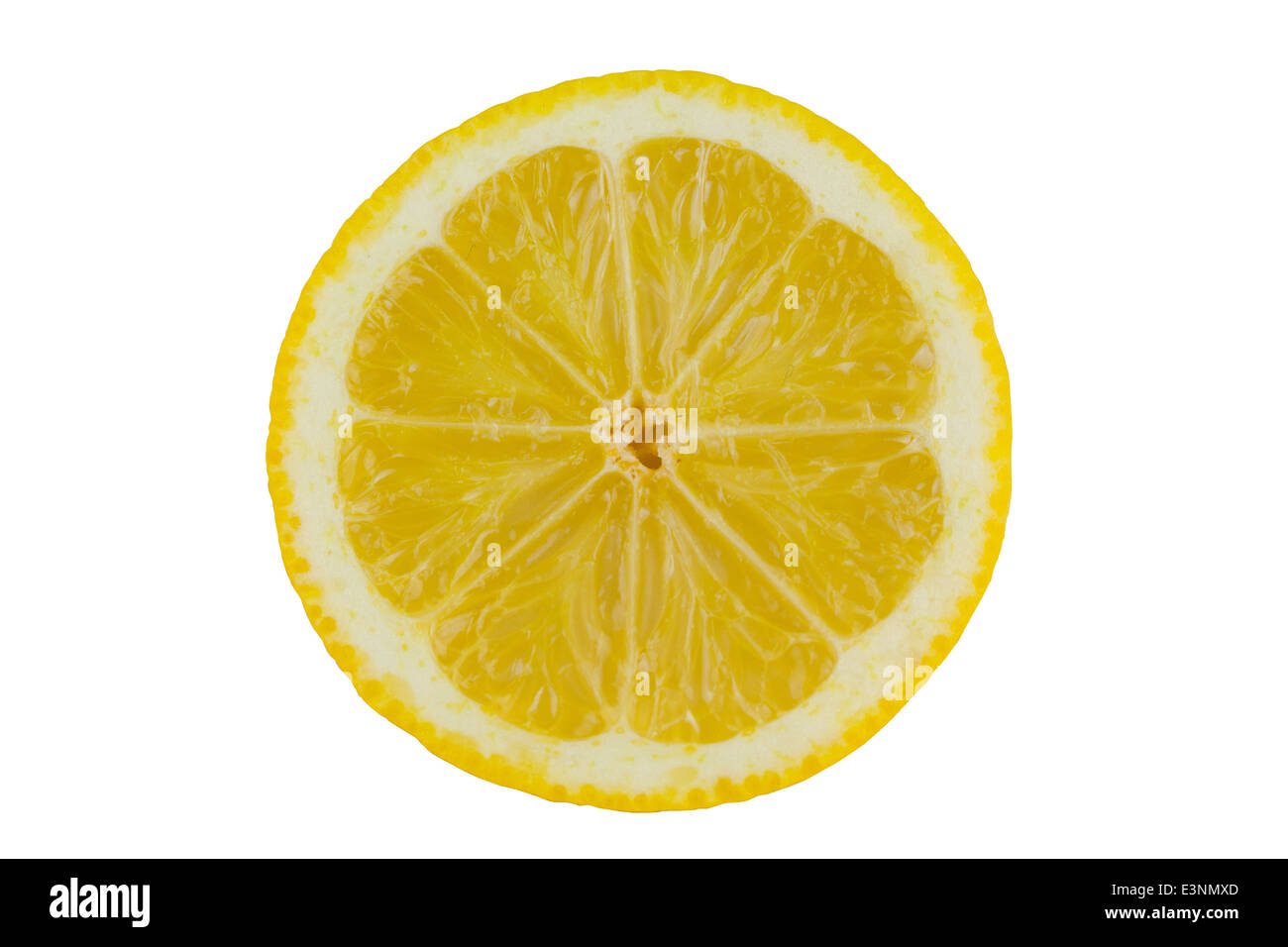 Limone freigestellt Foto Stock