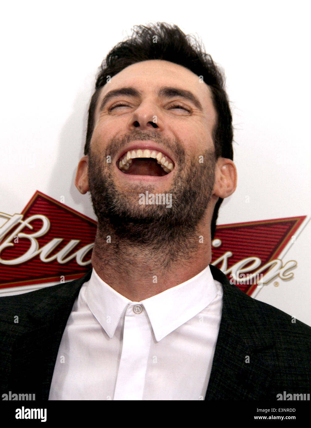 New York, New York, Stati Uniti d'America. Il 25 giugno, 2014. Il cantante Adam Levine assiste il New York premiere di 'iniziare di nuovo" tenutasi presso il Teatro SVA. Credito: Nancy Kaszerman/ZUMAPRESS.com/Alamy Live News Foto Stock