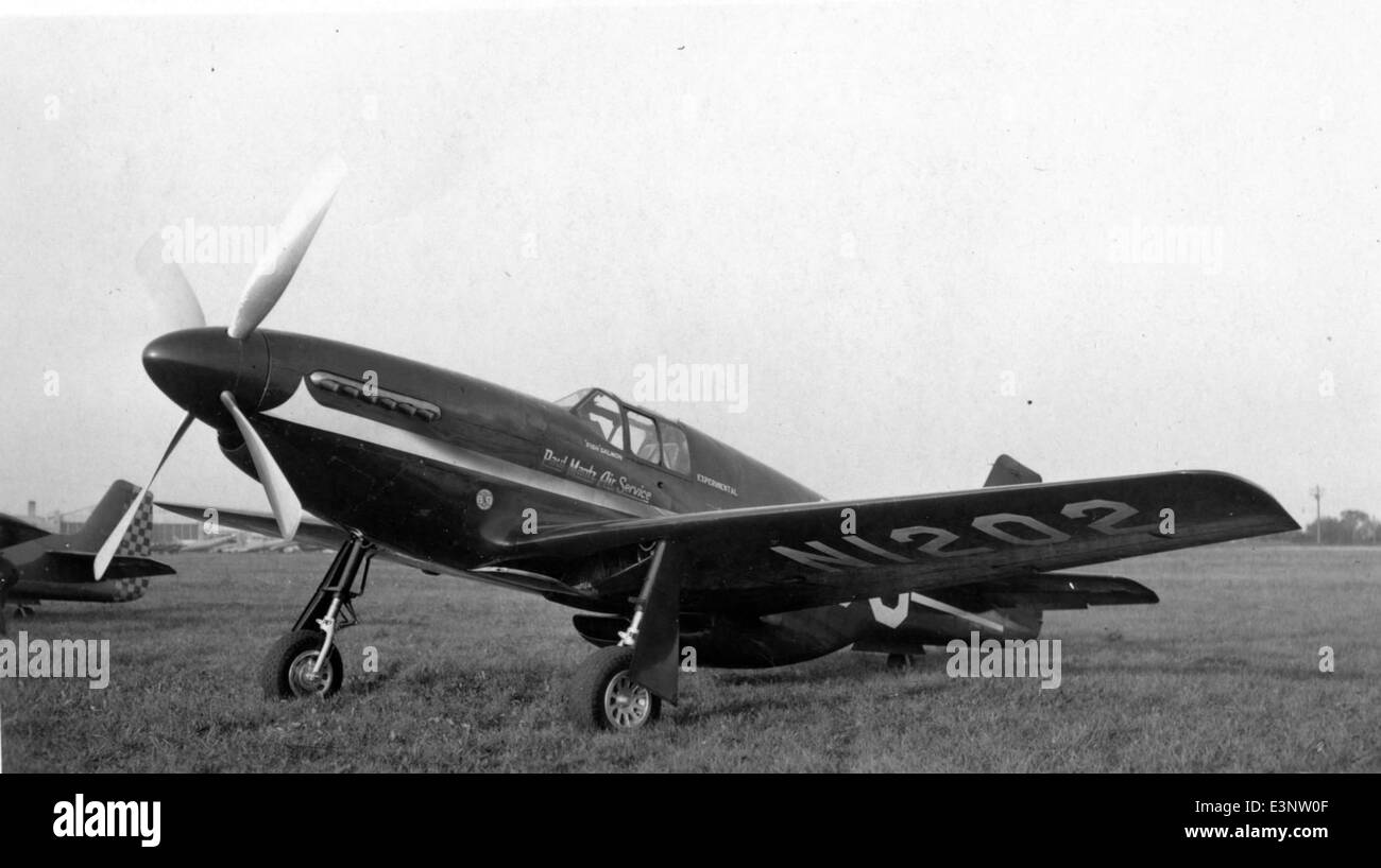 North American P-51C Foto Stock