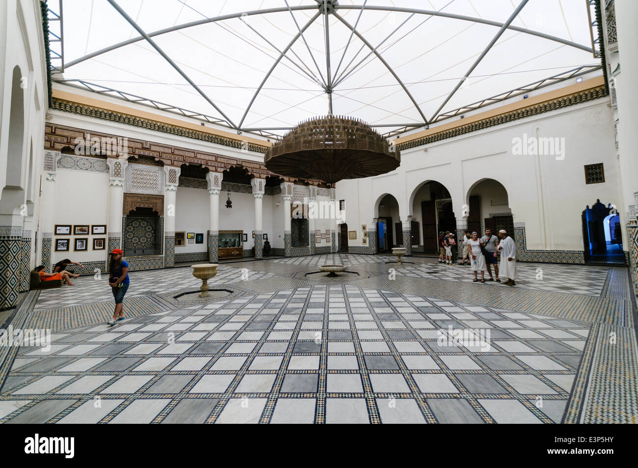 All'interno del Musée du Marrakech, Museo di Marrakech, Marocco Foto Stock