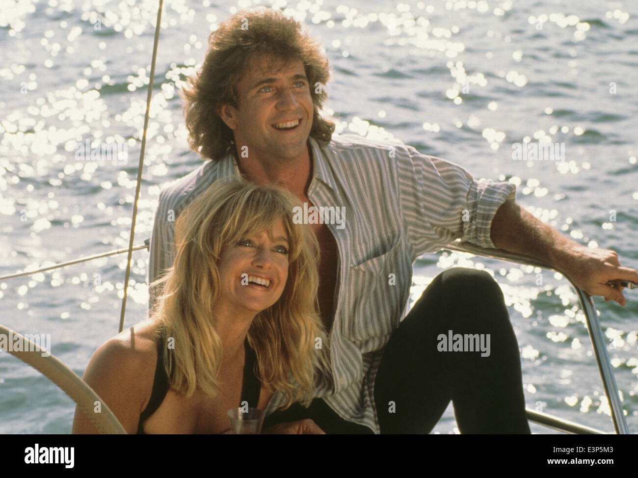 BIRD SU UN FILO 1990 Universal Pictures film con Goldie Hawn e Mel Gibson Foto Stock