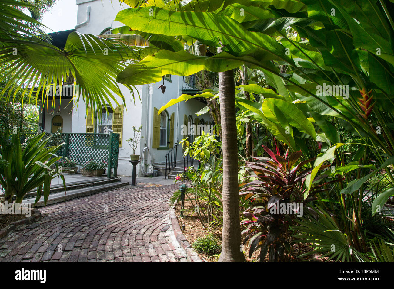 Caparra Hemingway House di Key West, Florida, Stati Uniti d'America Foto Stock