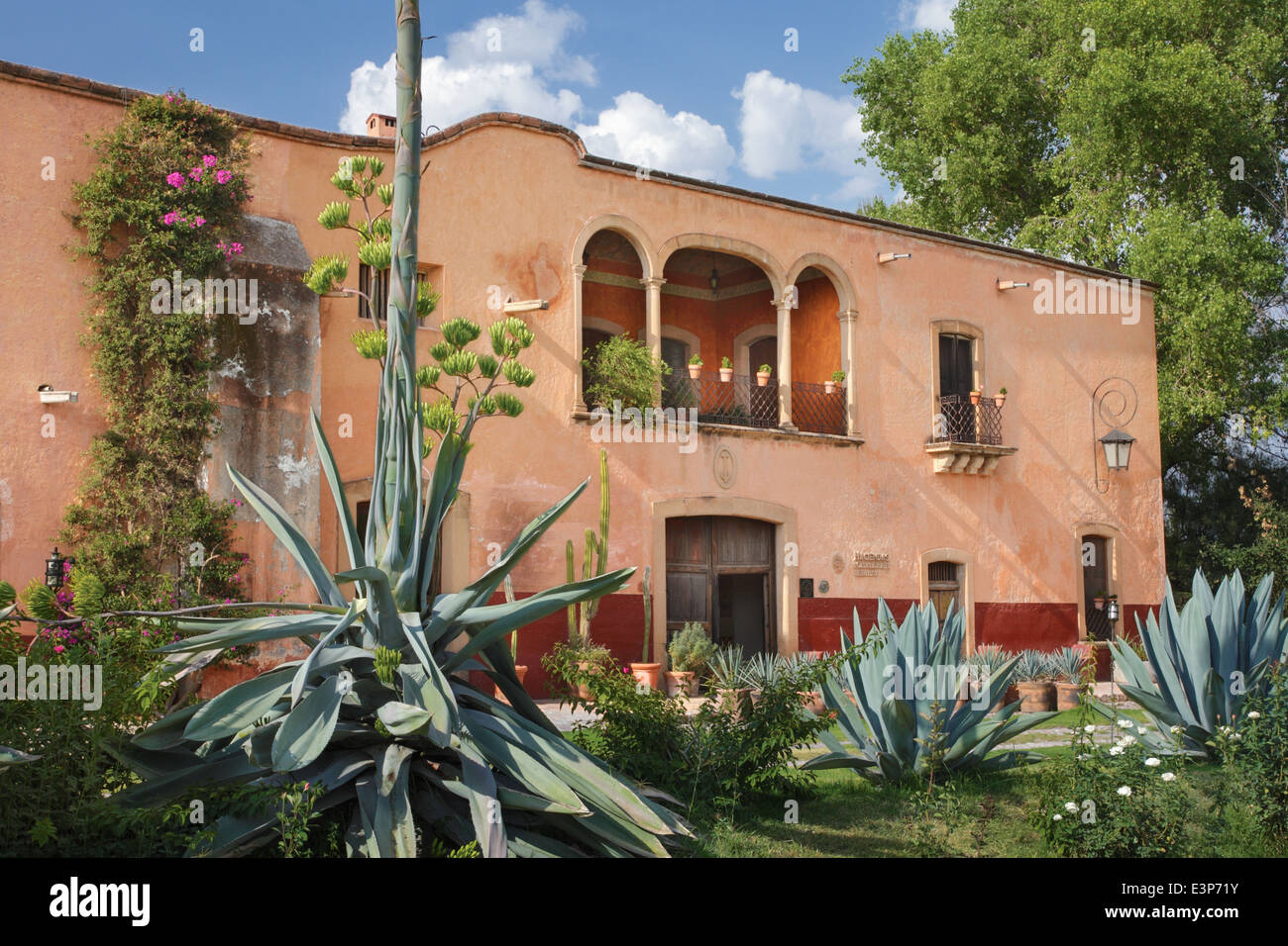 Hacienda Sepulveda in Lagos de Moreno, Jalisco, Messico. Foto Stock