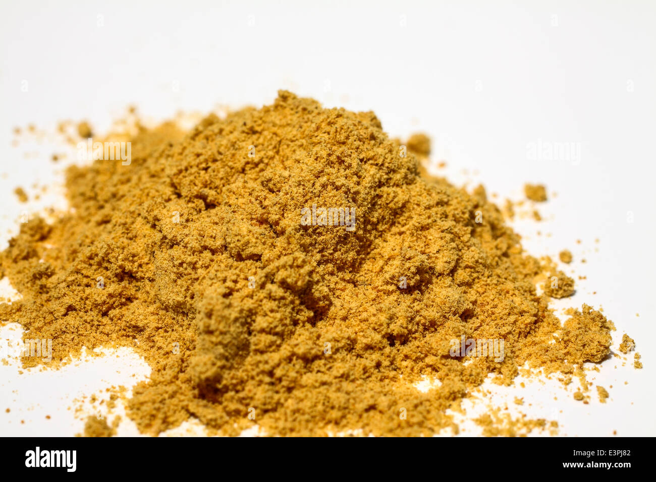 Close up di zenzero in polvere Foto Stock