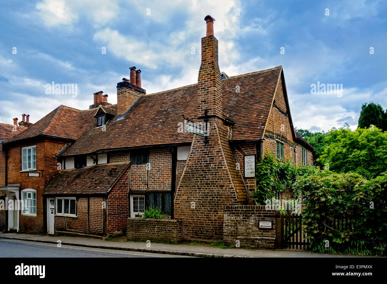 Milton's Cottage, Chalfont St Giles Buckinghamshire. Casa di John Milton poeta. Foto Stock
